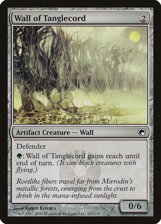 2010 Scars of Mirrodin Wall of Tanglecord #222 common card image