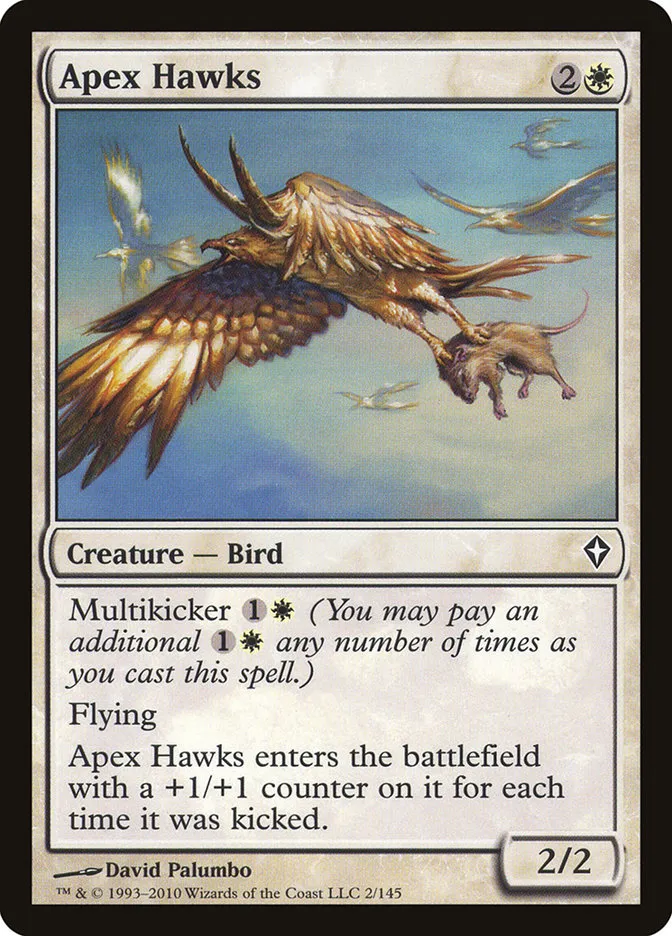 2010 Worldwake Apex Hawks common #2 common card image