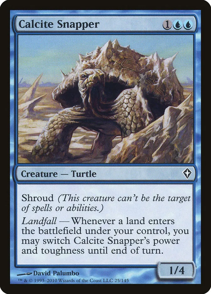 2010 Worldwake Calcite Snapper common #25 common card image