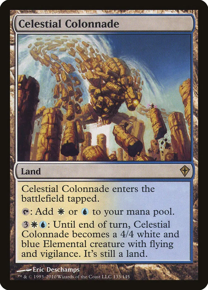 2010 Worldwake Celestial Colonnade #133 rare card image