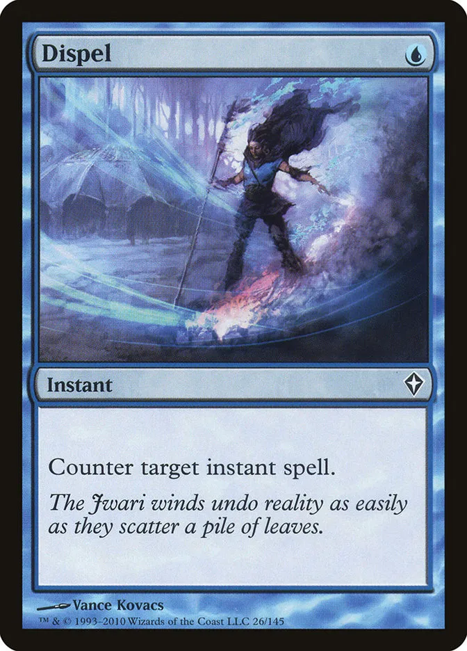 2010 Worldwake Dispel common #26 common card image