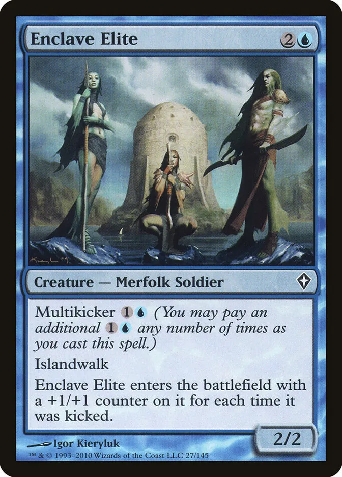 2010 Worldwake Enclave Elite common #27 common card image