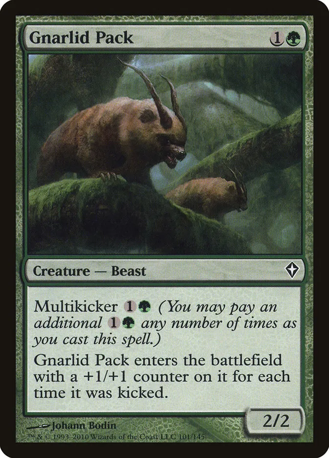 2010 Worldwake Gnarlid Pack common #101 common card image