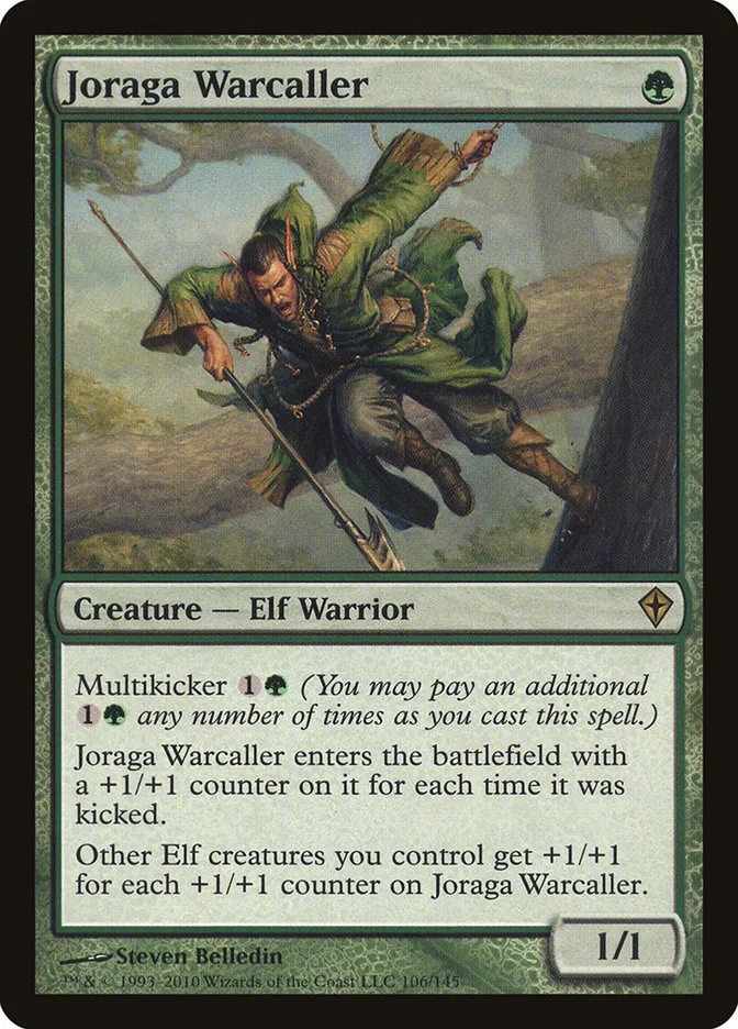 2010 Worldwake Joraga Warcaller #106 rare card image