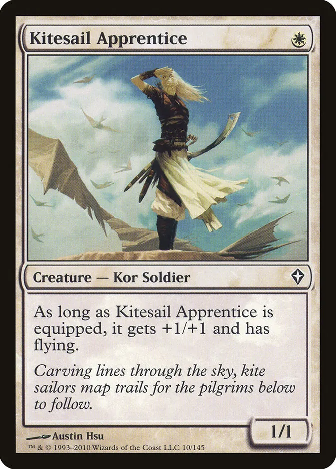 2010 Worldwake Kitesail Apprentice common #10 common card image
