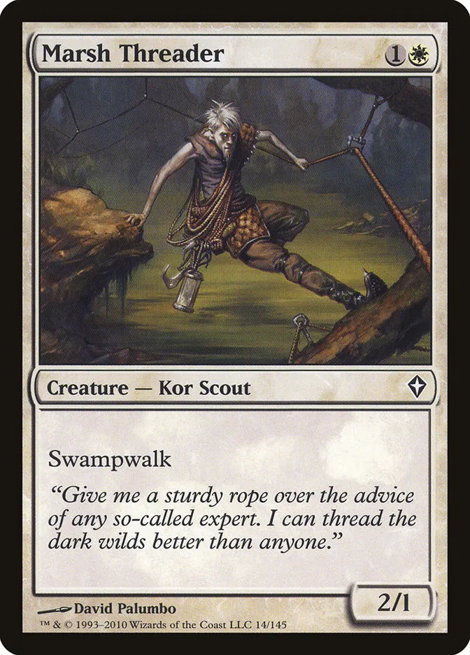 2010 Worldwake Marsh Threader common #14 common card image