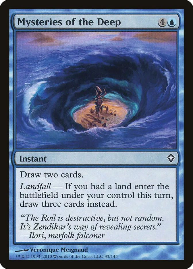 2010 Worldwake Mysteries of the Deep #33 common card image