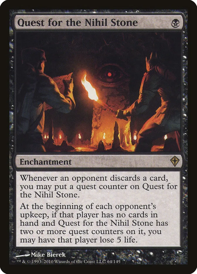 2010 Worldwake Quest for the Nihil Stone #64 rare card image