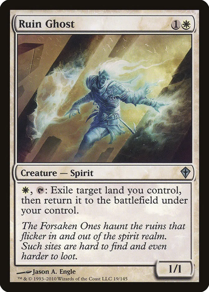 2010 Worldwake Ruin Ghost uncommon #19 uncommon card image