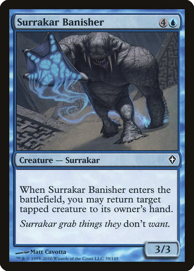 2010 Worldwake Surrakar Banisher #39 common card image