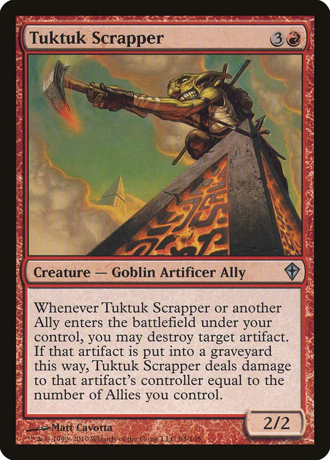 2010 Worldwake Tuktuk Scrapper #94 uncommon card image