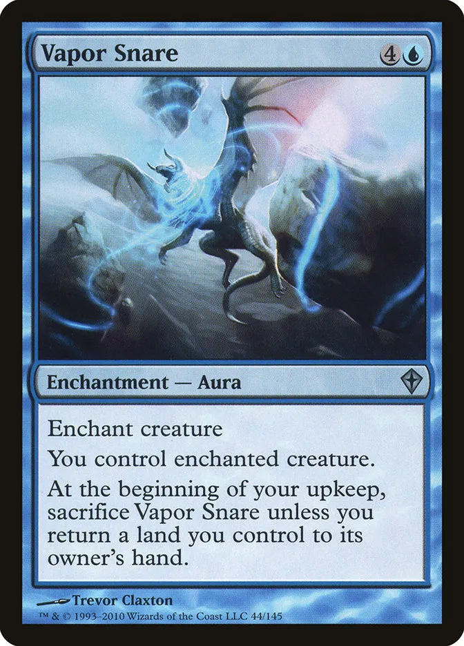 2010 Worldwake Vapor Snare #44 uncommon card image