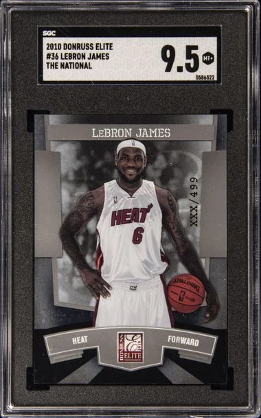 2010 Panini Donruss LeBron James Elite The National #36 card image