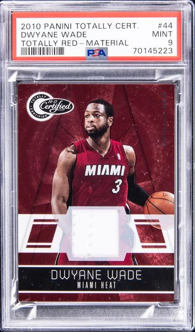2010 Panini Dwyane Wade Totally Certified Totally Red-Material #44 card image