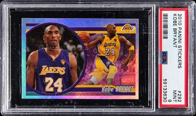 2010 Panini Kobe Bryant Stickers #292 card image