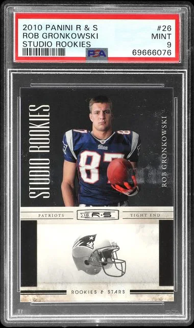 2010 Panini Rob Gronkowski Rookies & Stars Studio Rookies #26 card image