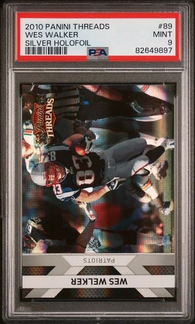 2010 Panini Wes Walker Threads Silver Holofoil #89 card image