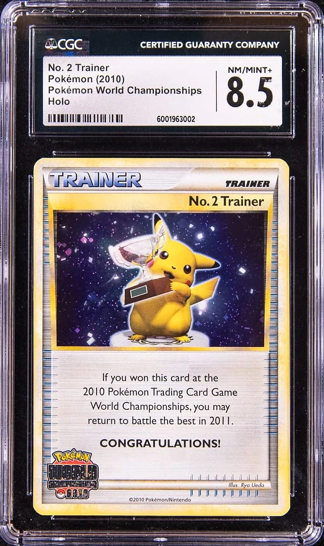 2010 Pokemon World Championships Holofoil No. Trainer #2 card image