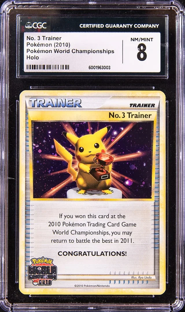 2010 Pokemon World Championships Holofoil No. Trainer #3 card image