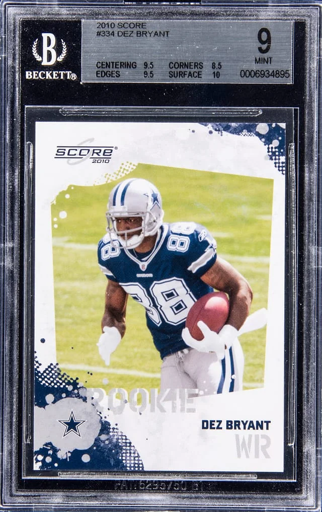 2010 Score Dez Bryant #334 card image