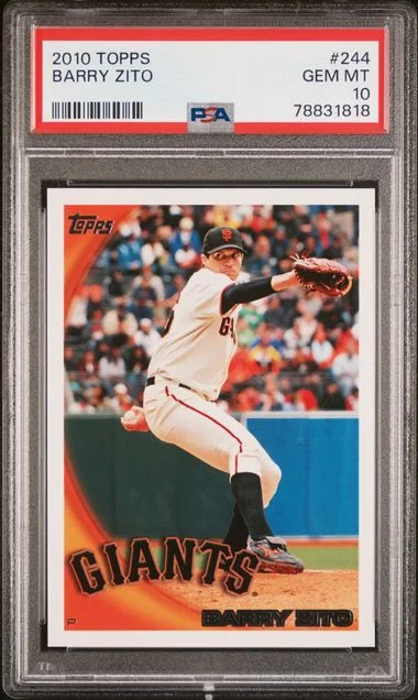 2010 Topps Barry Zito #244 card image
