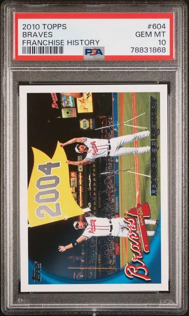 2010 Topps Braves Franchise History #604 card image