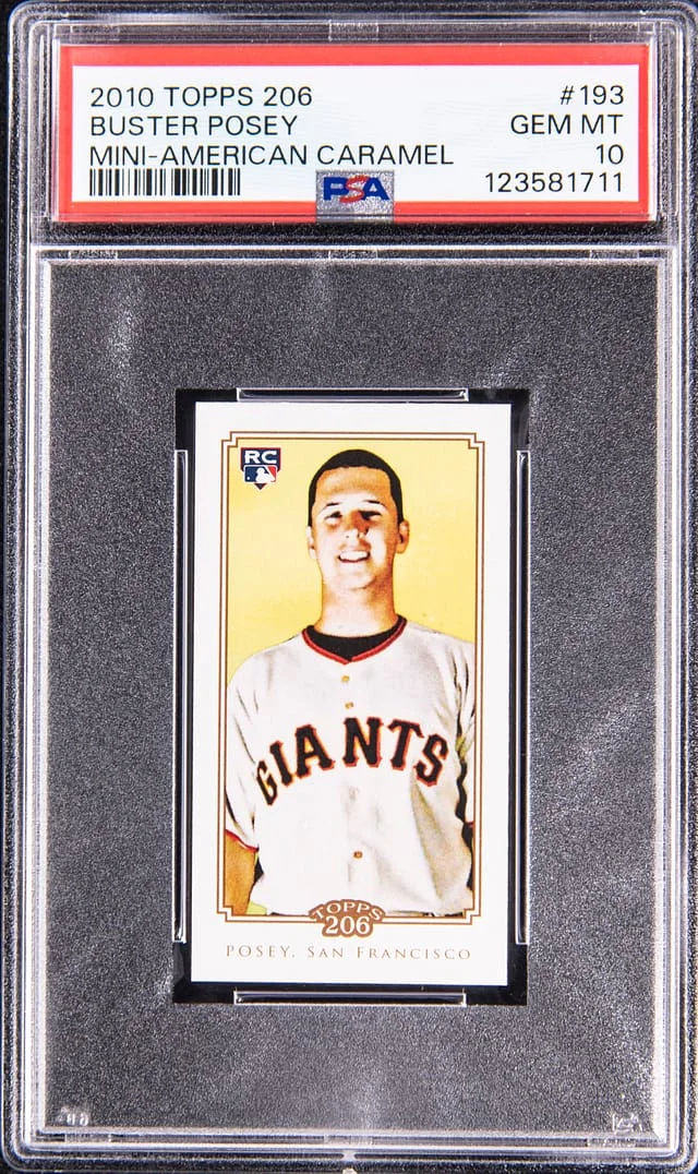 2010 Topps Buster Posey 206 #193 card image