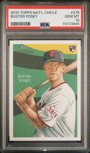 2010 Topps Buster Posey National Chicle #275 card image