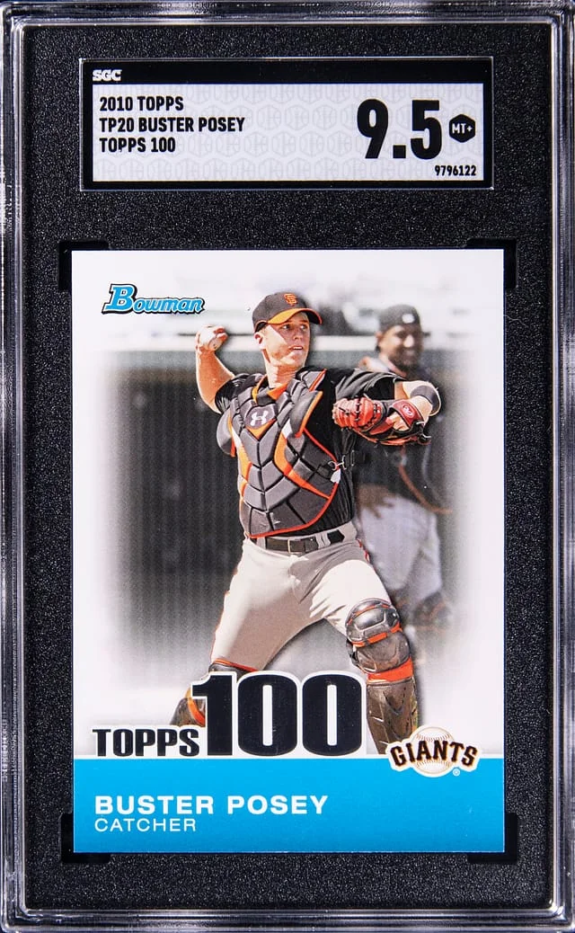 2010 Topps Buster Posey 100 #TP20 card image