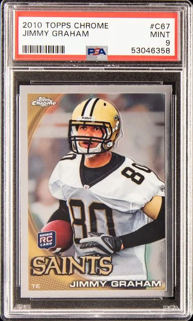 2010 Topps Chrome Jimmy Graham #C67 card image
