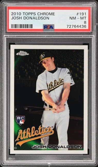 2010 Topps Chrome Josh Donaldson #191 card image