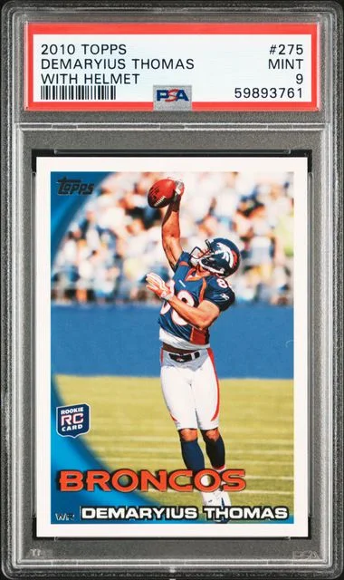 2010 Topps Demaryius Thomas #275 card image