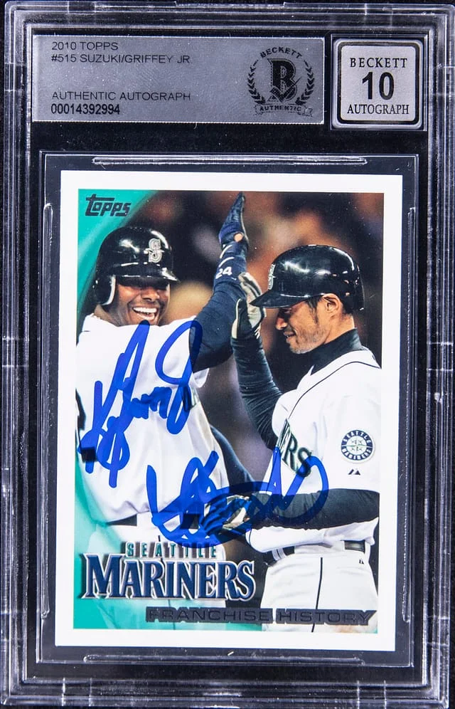 2010 Topps Ichiro Suzuki/Ken Griffey Jr. #515 card image