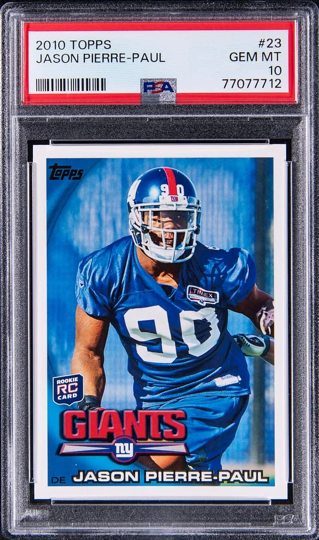 2010 Topps Jason Pierre-Paul #23 card image