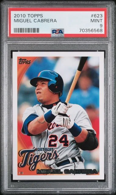 2010 Topps Miguel Cabrera #623 card image