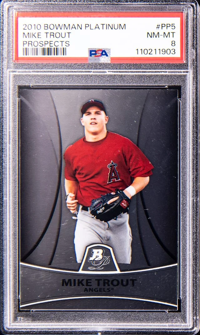 2010 Topps Mike Trout Bowman Platinum Prospects #PP5 card image