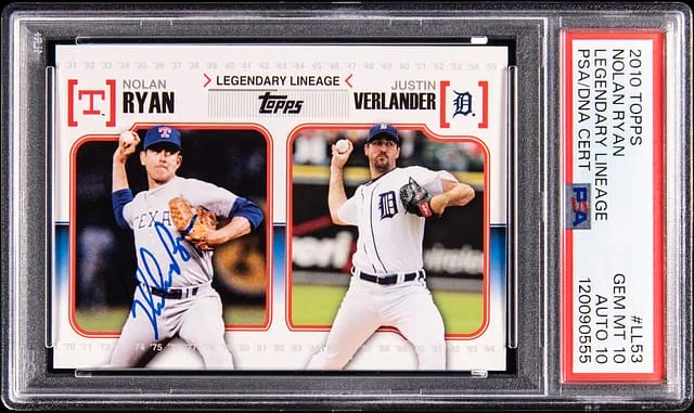 2010 Topps Nolan Ryan Legendary Lineage #LL-53 card image