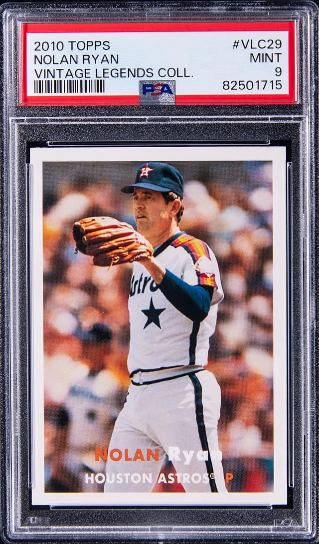 2010 Topps Nolan Ryan Vintage Legends Collection #VLC29 card image