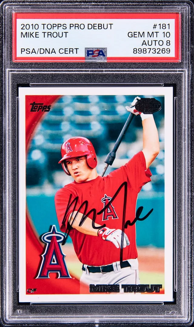 2010 Topps Pro Debut Mike Trout #181 card image