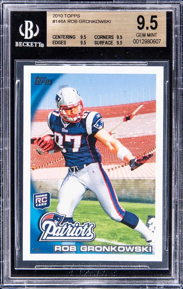 2010 Topps Rob Gronkowski #148 card image