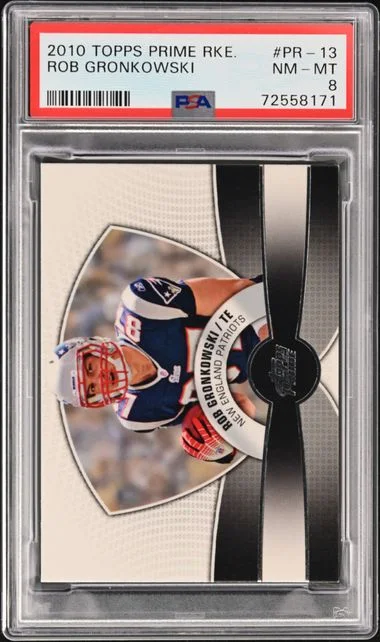 2010 Topps Rob Gronkowski Prime #PR-13 card image