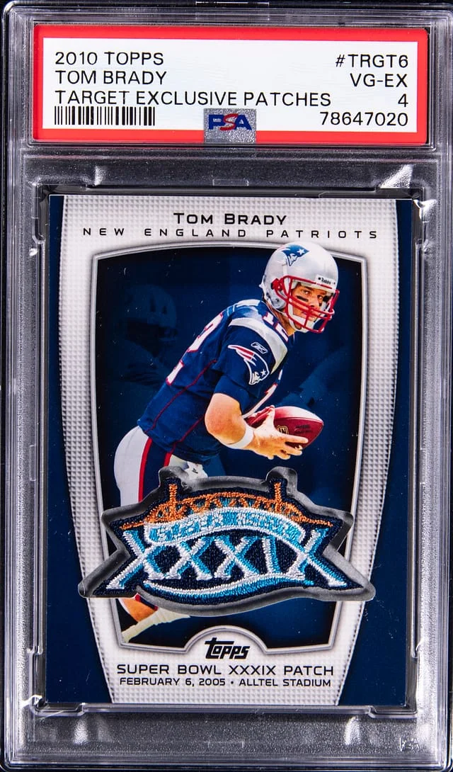 2010 Topps Tom Brady Target Exclusive Patches #TRGT6 card image