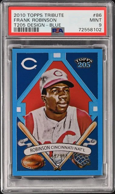 2010 Topps Tribute Frank Robinson T205 Design-Blue #86 card image