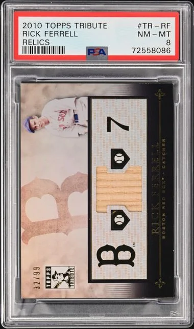 2010 Topps Tribute Rick Ferrell Relics #TR-RF card image