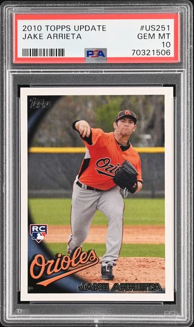 2010 Topps Update Jake Arrieta #US251 card image