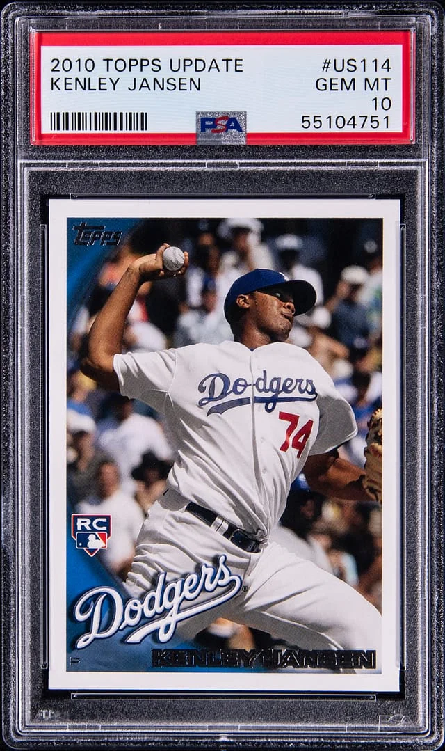2010 Topps Update Kenley Jansen #US-114 card image