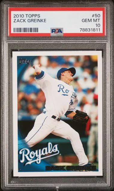 2010 Topps Zack Greinke #50 card image