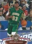 2010 Upper Deck World of Sports Lebron James #1 card image