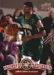 2010 Upper Deck World of Sports Lebron James #336 card image