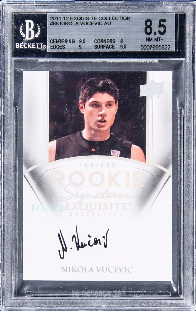 2011-12 Exquisite Collection Nikola Vucevic #66 card image